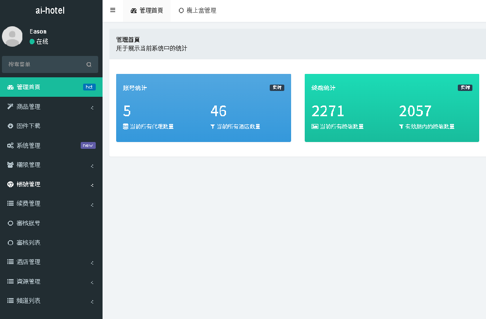 飯店云桌面系統